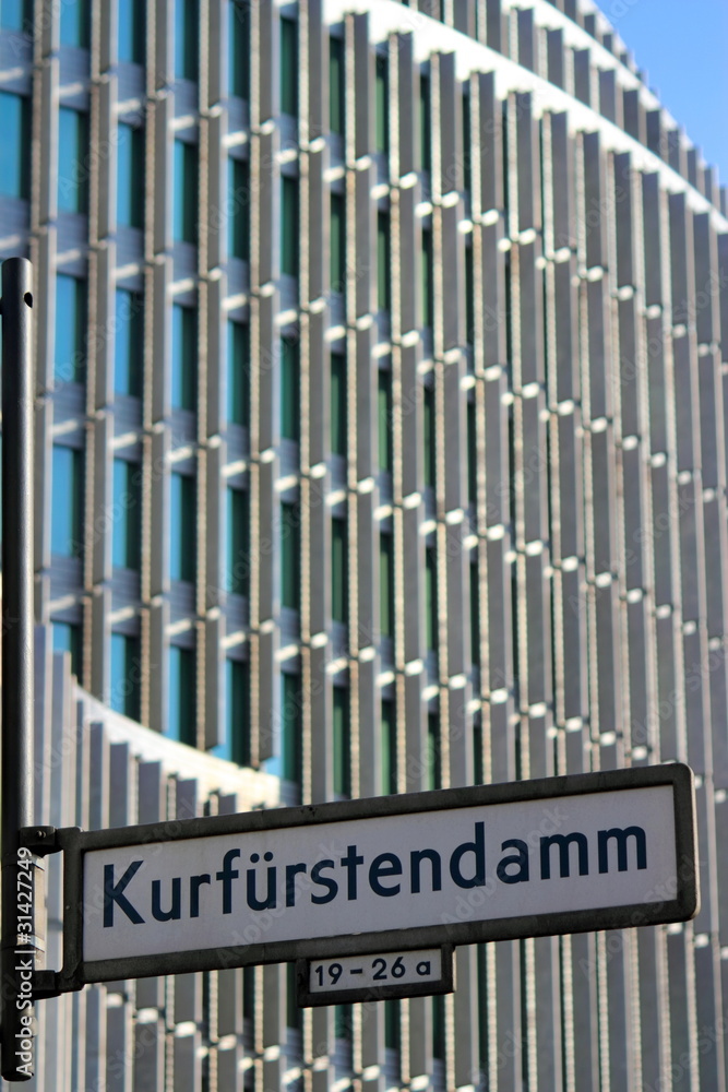 Naklejka premium Kurfürstendamm