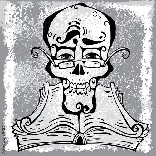 Clever skull.