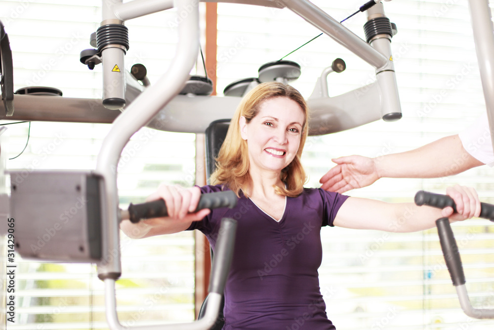 Obraz premium Fitness Center