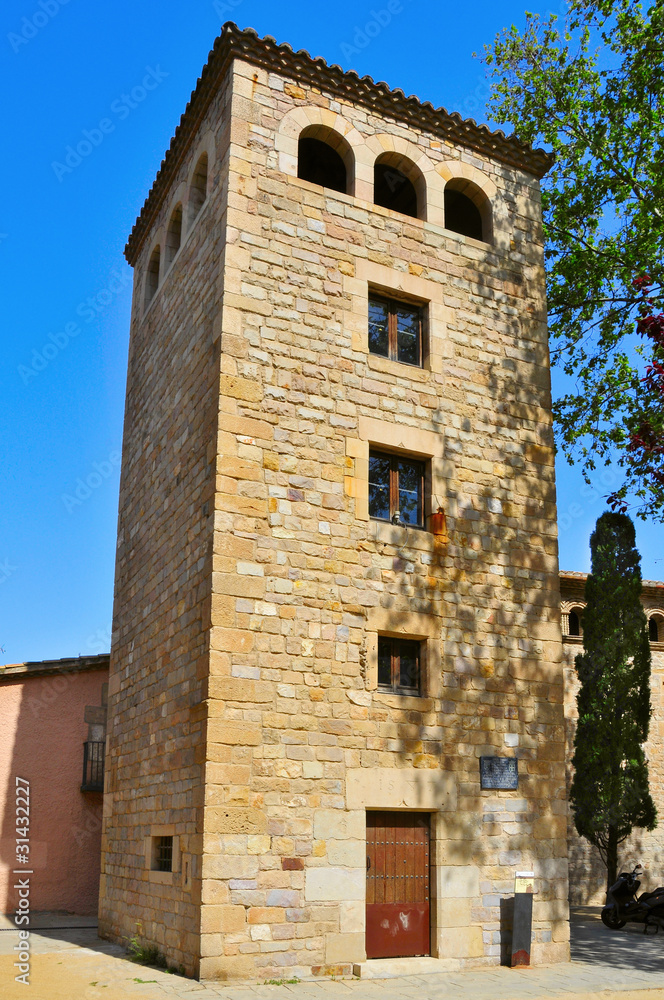 La Talaia tower, in Hospitalet de Llobregat, Spain