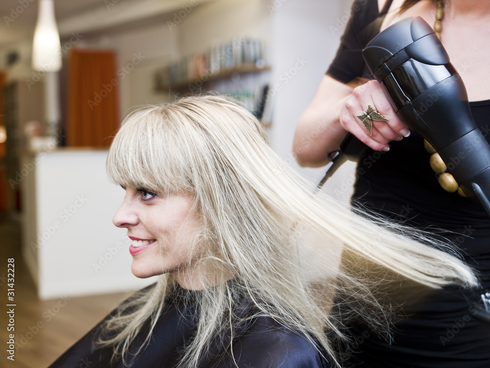 Fototapeta premium Hair Salon situation