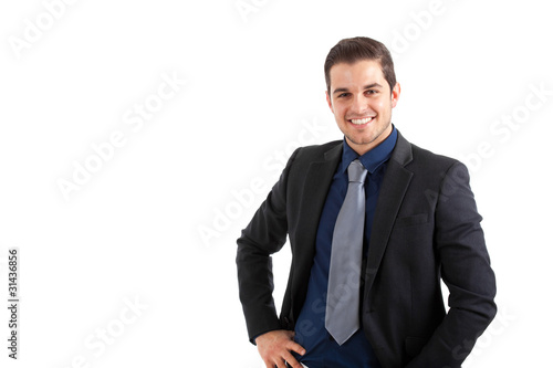 Handsome businessman