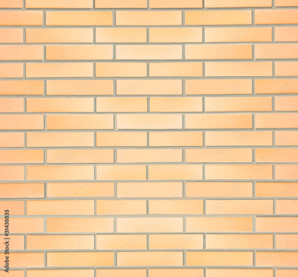 Obraz premium Seamless brick wall(vector illustration)