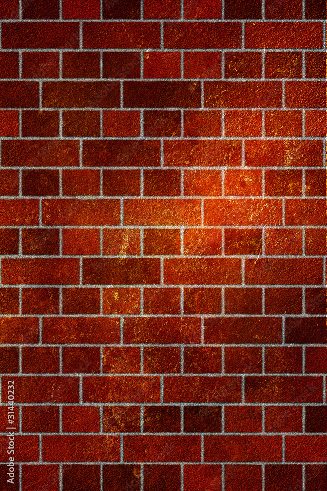 Obraz premium grunge brick wall