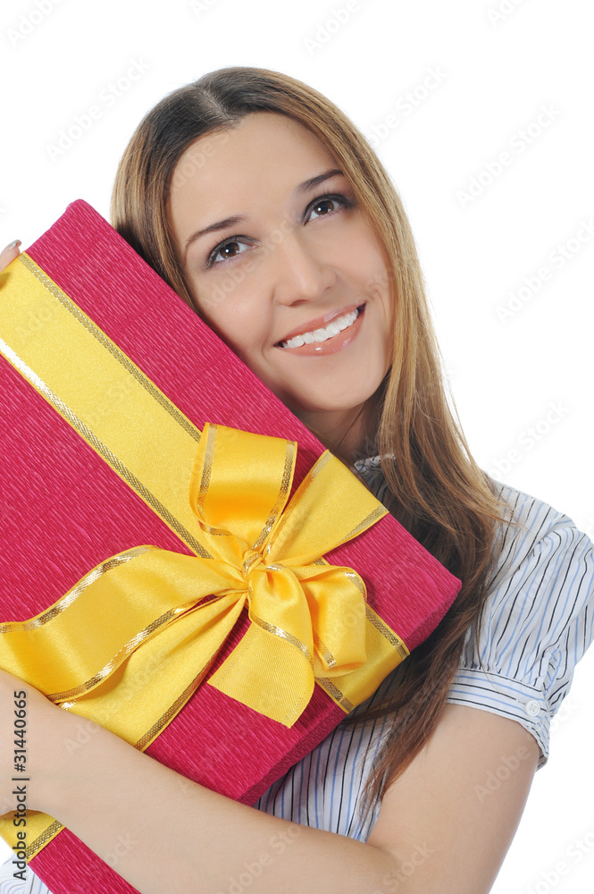 blrunette with a gift blrunette with a gift