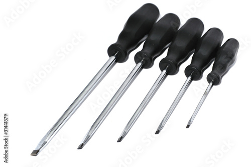 Flat screwdrivers