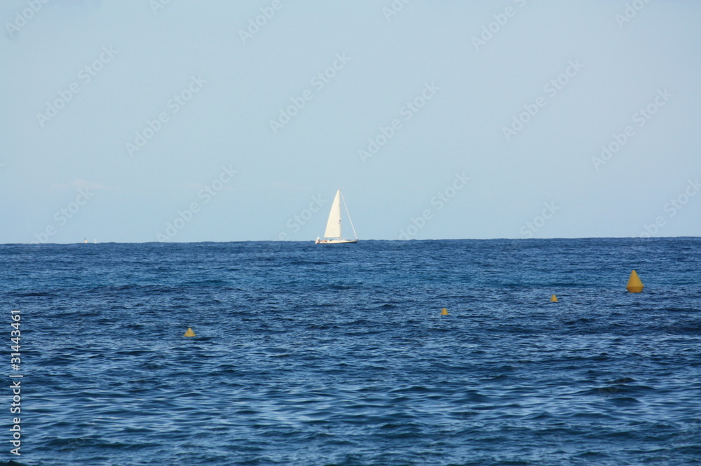 Obraz premium Voilier