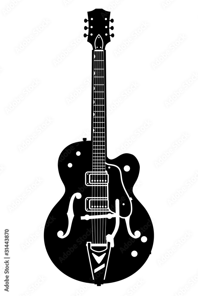 Naklejka premium エレキギター