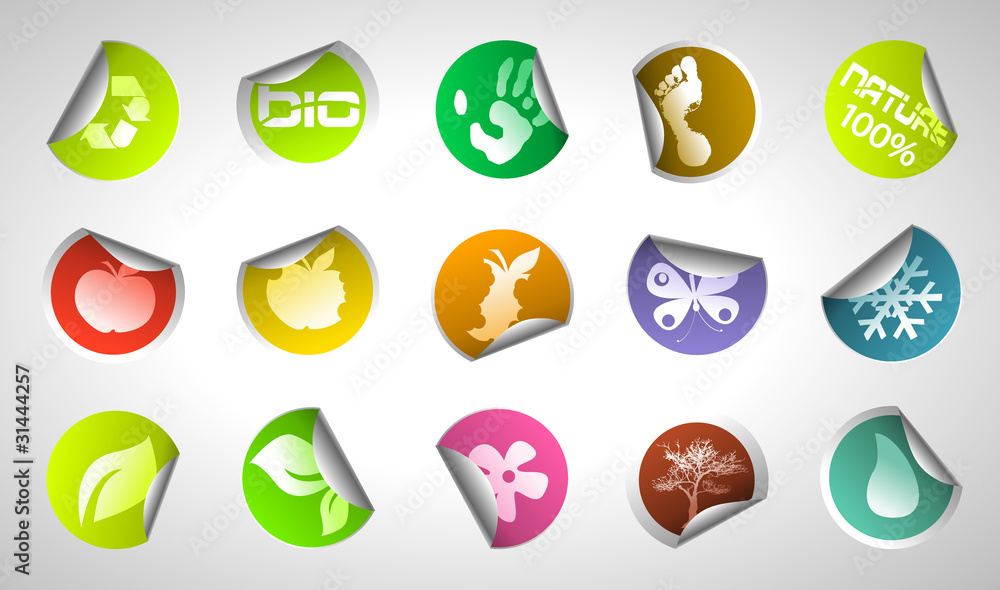 environmental circle stickers environmental circle stickers