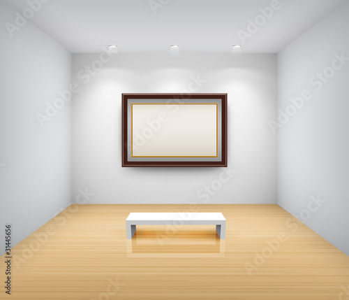 Gallery Interior with empty