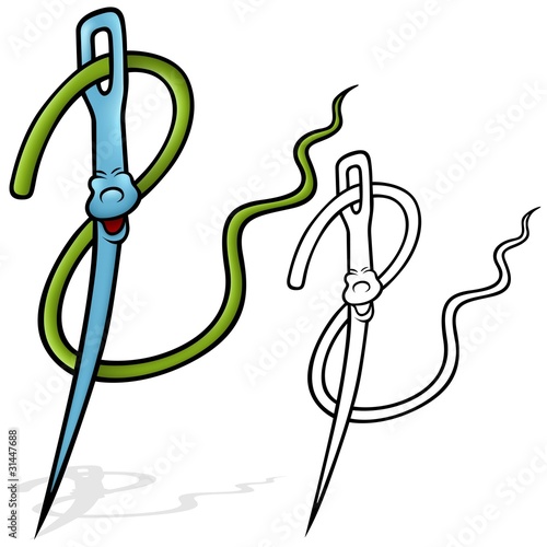 Needle and Thread - colored...