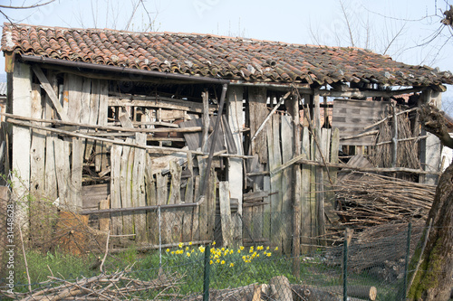 baracca di legno photo