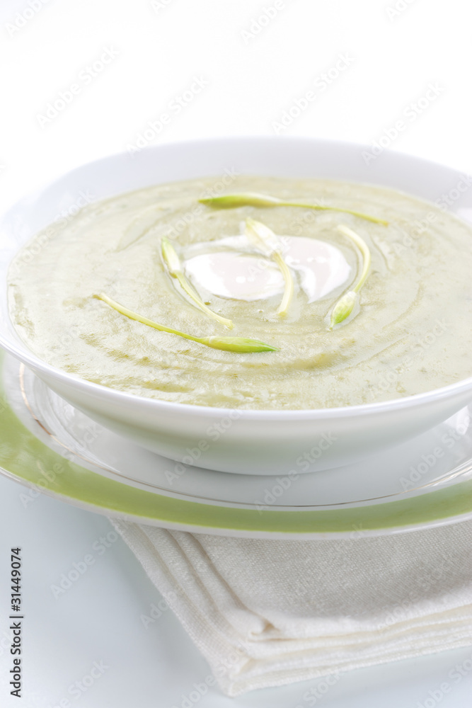 Spring ramson soup Spring ramson soup