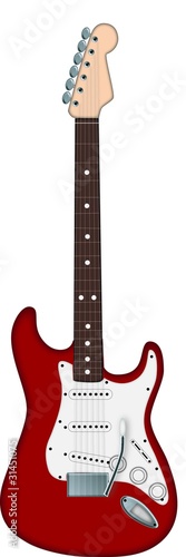 Chitarra rossa photo