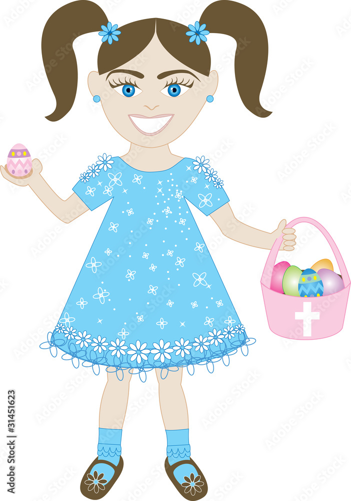Easter Egg Girl 2