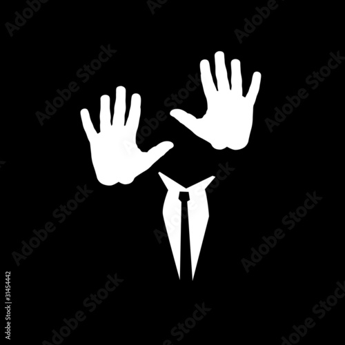 Logo Walking in the dark # Vector
