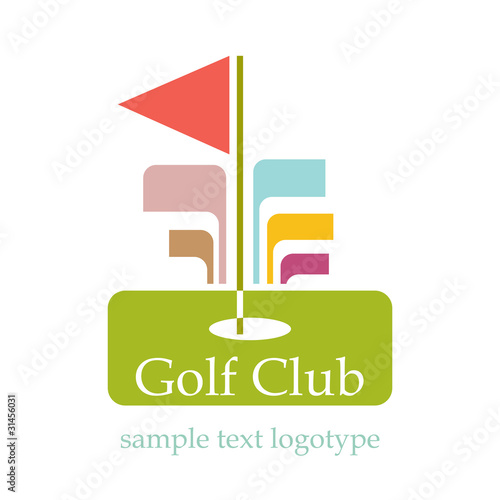 Logo Abstract Golf Club # Vector