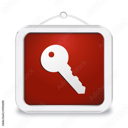 Cartello 3D KEY_Rosso
