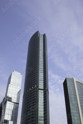 Modern architecture and office buildings.