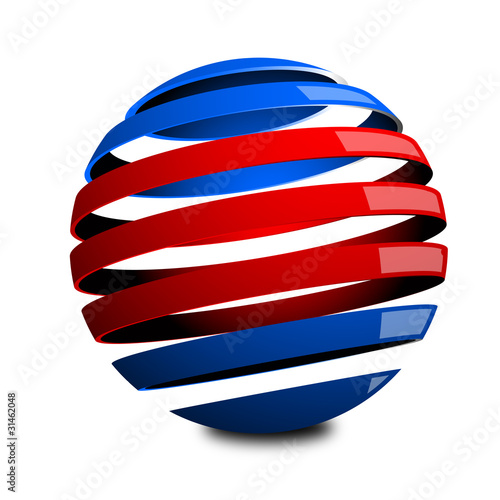 sfera 3d, cava