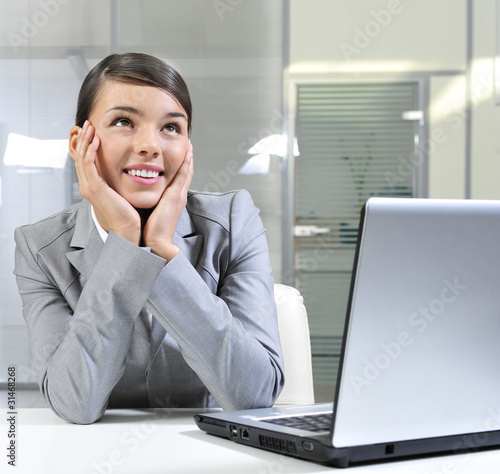 Fotografia Happy businesswoman