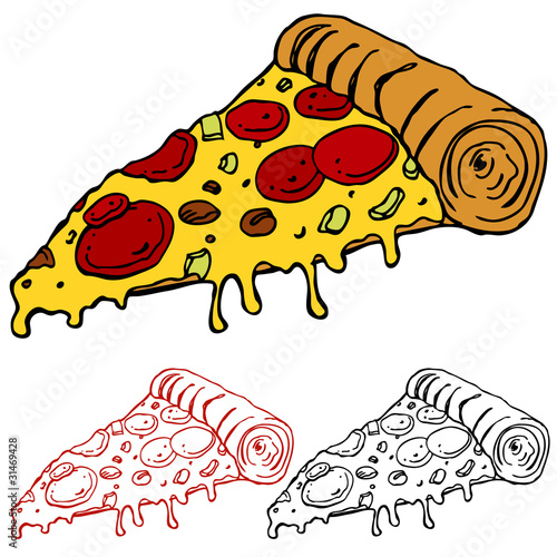 Juicy Slice of Pizza