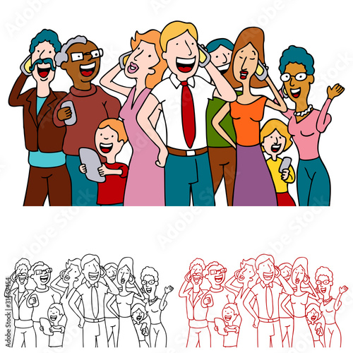 Sharing Good News Cell Phone Users