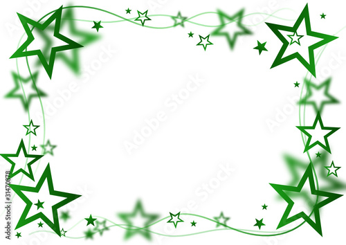 Sternrahmen grün