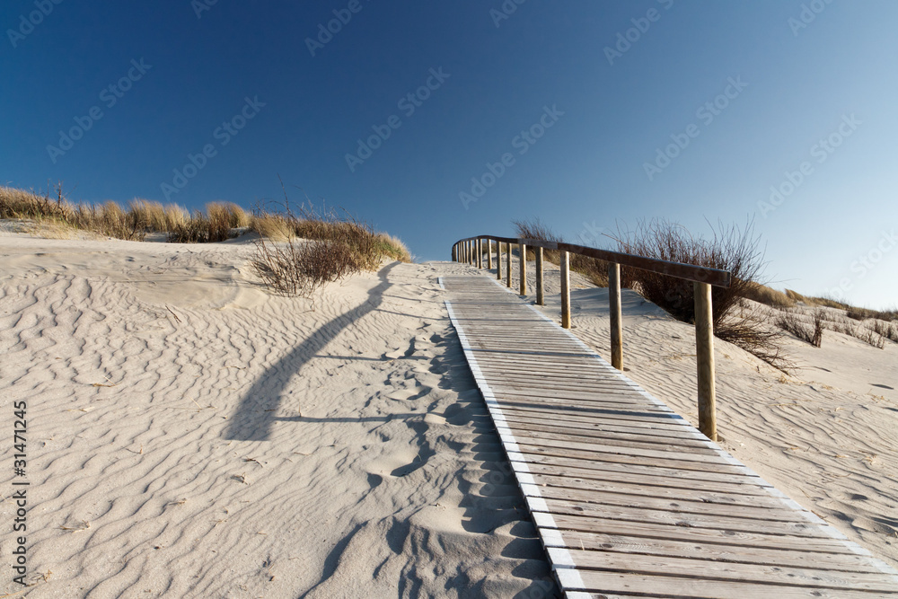 Fototapeta premium Nordsee Strand auf Langeoog