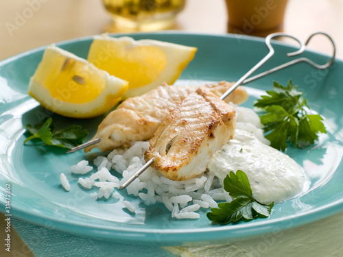 Photography grilled fish