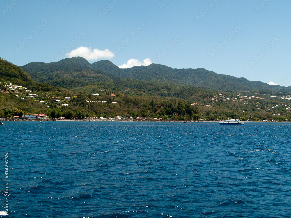 Mer et côte de la Guadeloupe