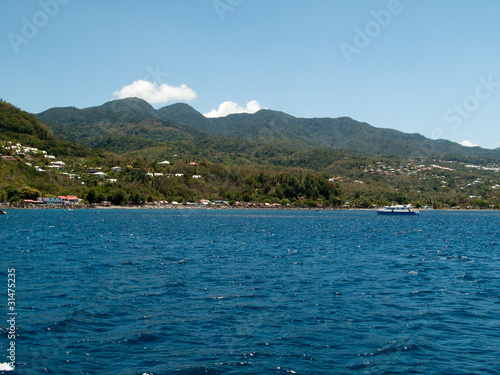 Mer et côte de la Guadeloupe