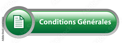 Bouton Web CONDITIONS GENERALES (utilisation vente légal termes)