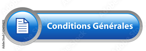Bouton Web CONDITIONS GENERALES (utilisation vente termes légal)