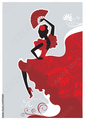 Flamenco dancer