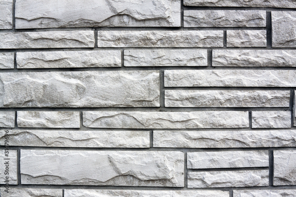 Obraz premium White BrickWall Texture and Background