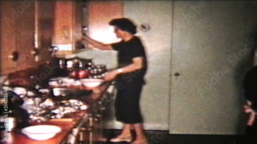 Christmas Turkey (1958 Vintage 8mm film)