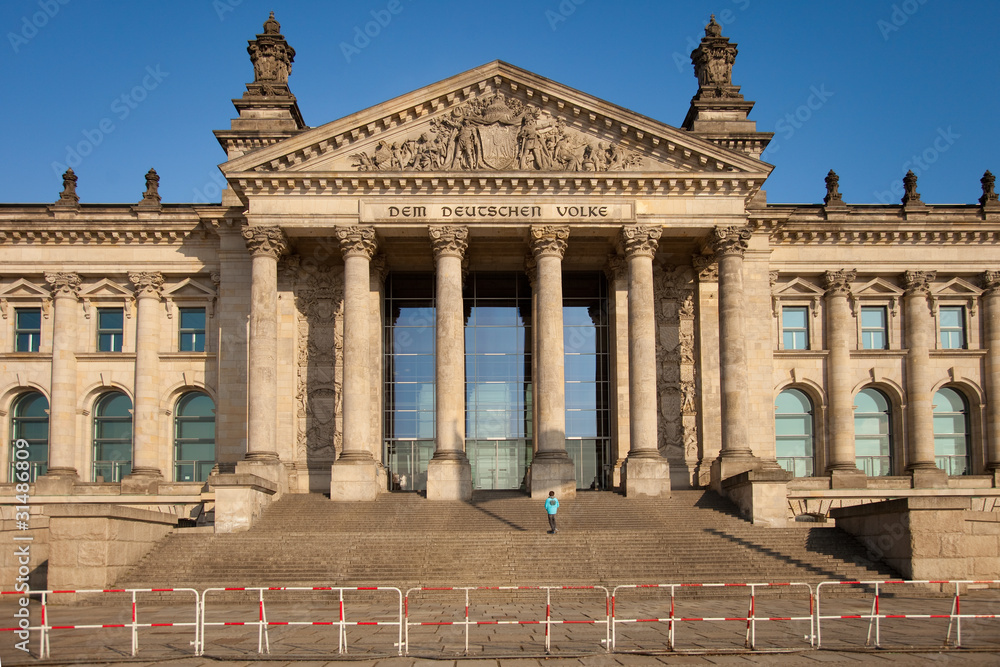 Obraz premium Reichstag - Bundestag - Berlin