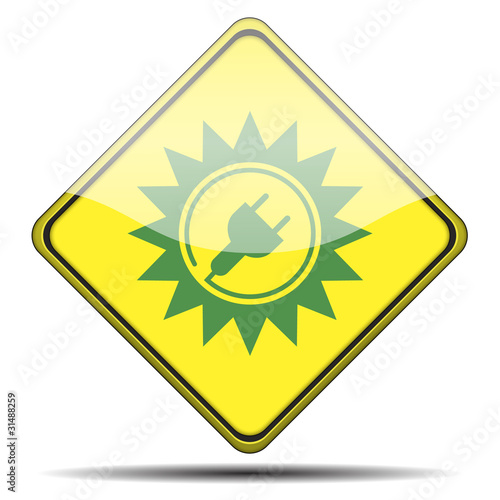 Señal energia solar