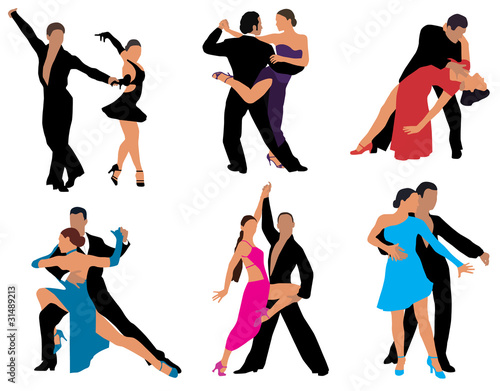 dancing couples