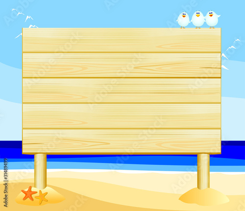 Cartello in legno - Wooden sign