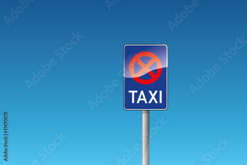 Verkehrszeichen 229 Taxenstand Taxi