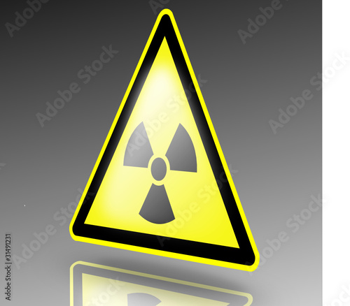 Gefahrsymbol Radioaktiv