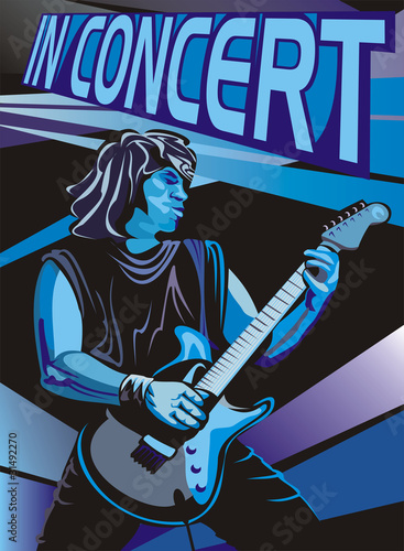 in concert - lead guitarist