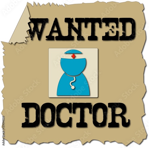 Affiche recherche docteur