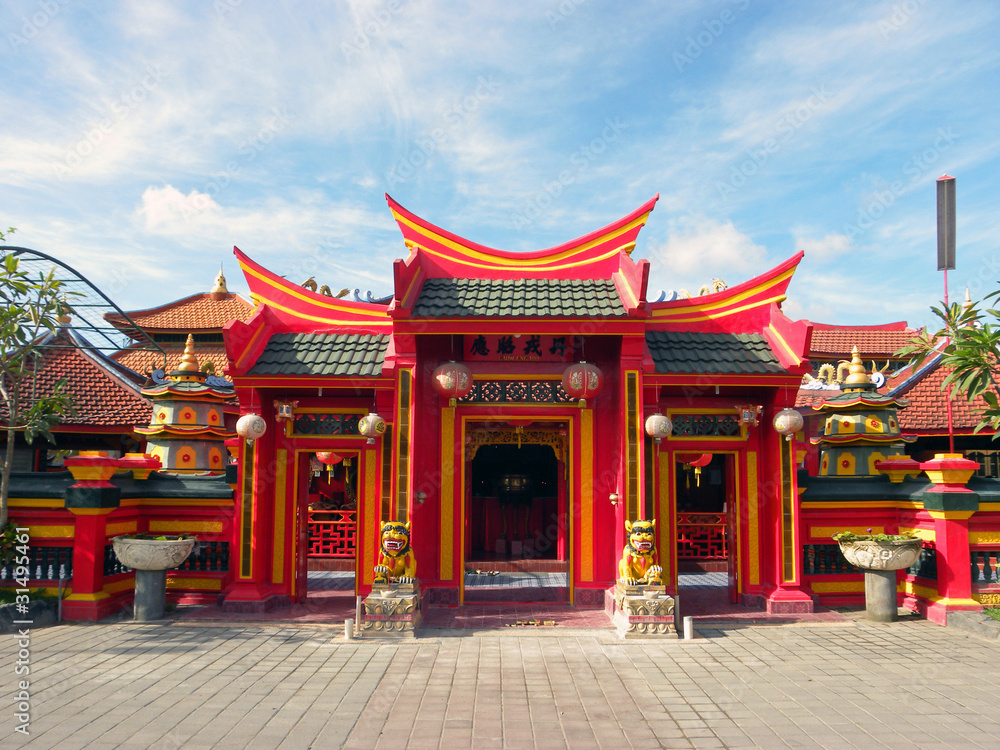 Naklejka premium Chinese Temple
