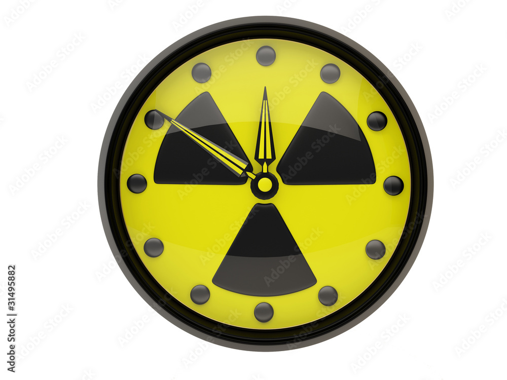 Clock nuclear apocalypse Clock nuclear apocalypse