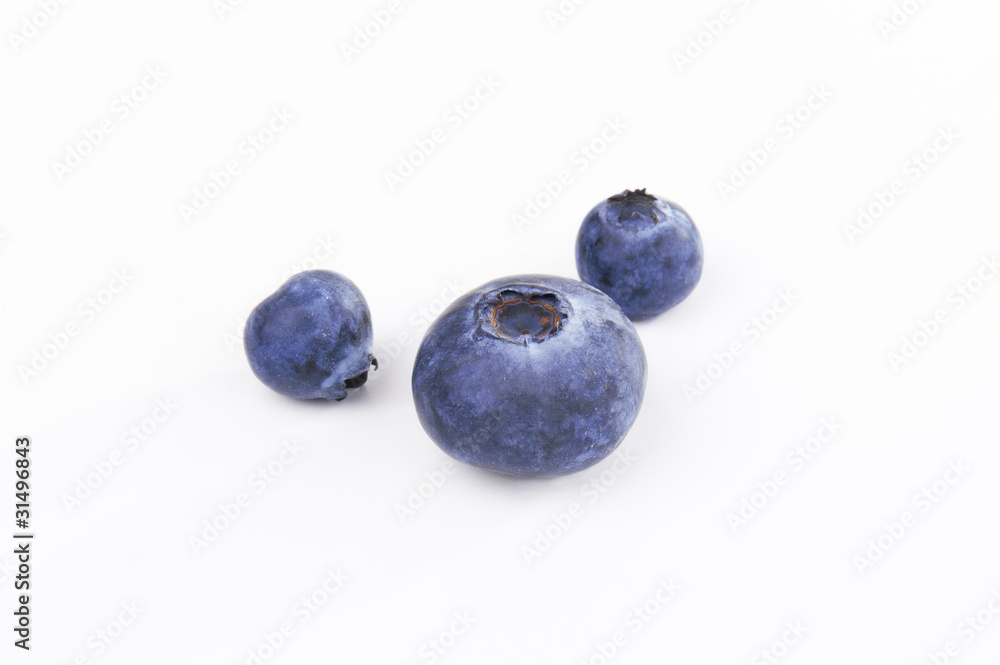 Three Blueberries Three Blueberries
