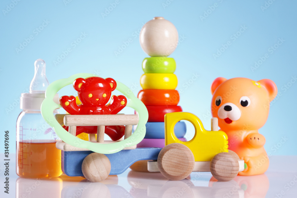 Obraz premium Play toys for kids