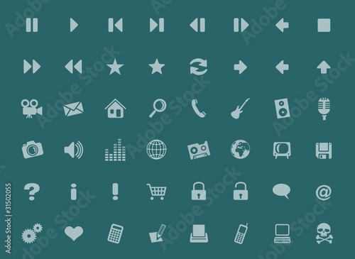 Icon-Set grün